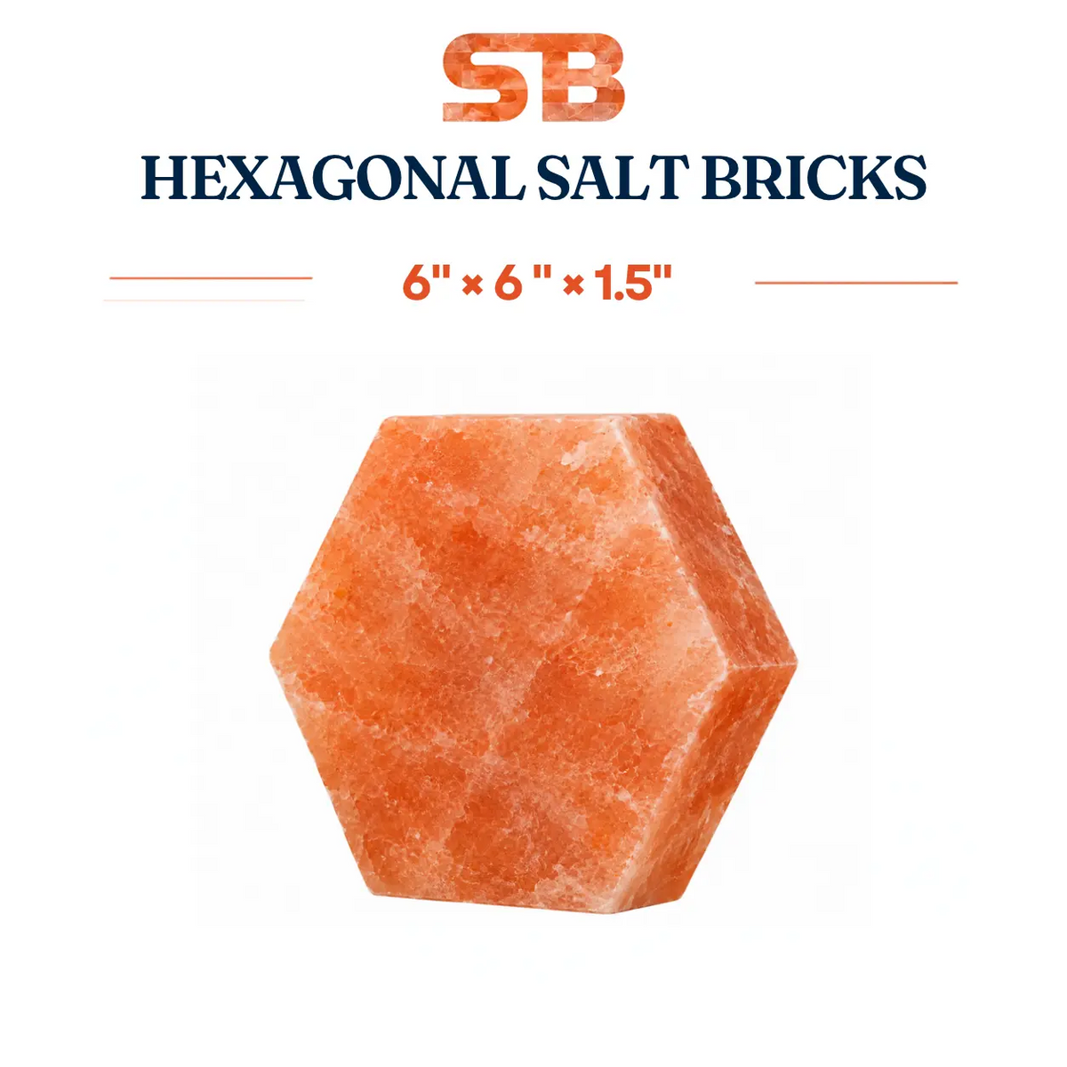 Hexagonal Salt Bricks