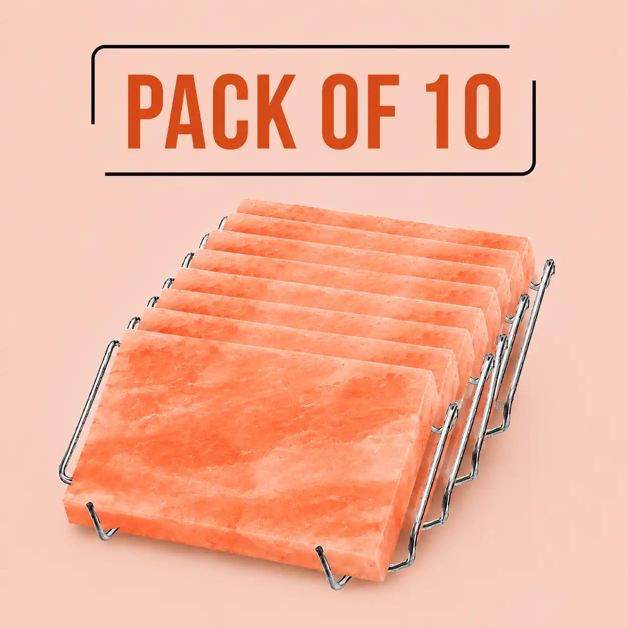 Salt Slab for Cooking 12"×8"×1", Pack of 10