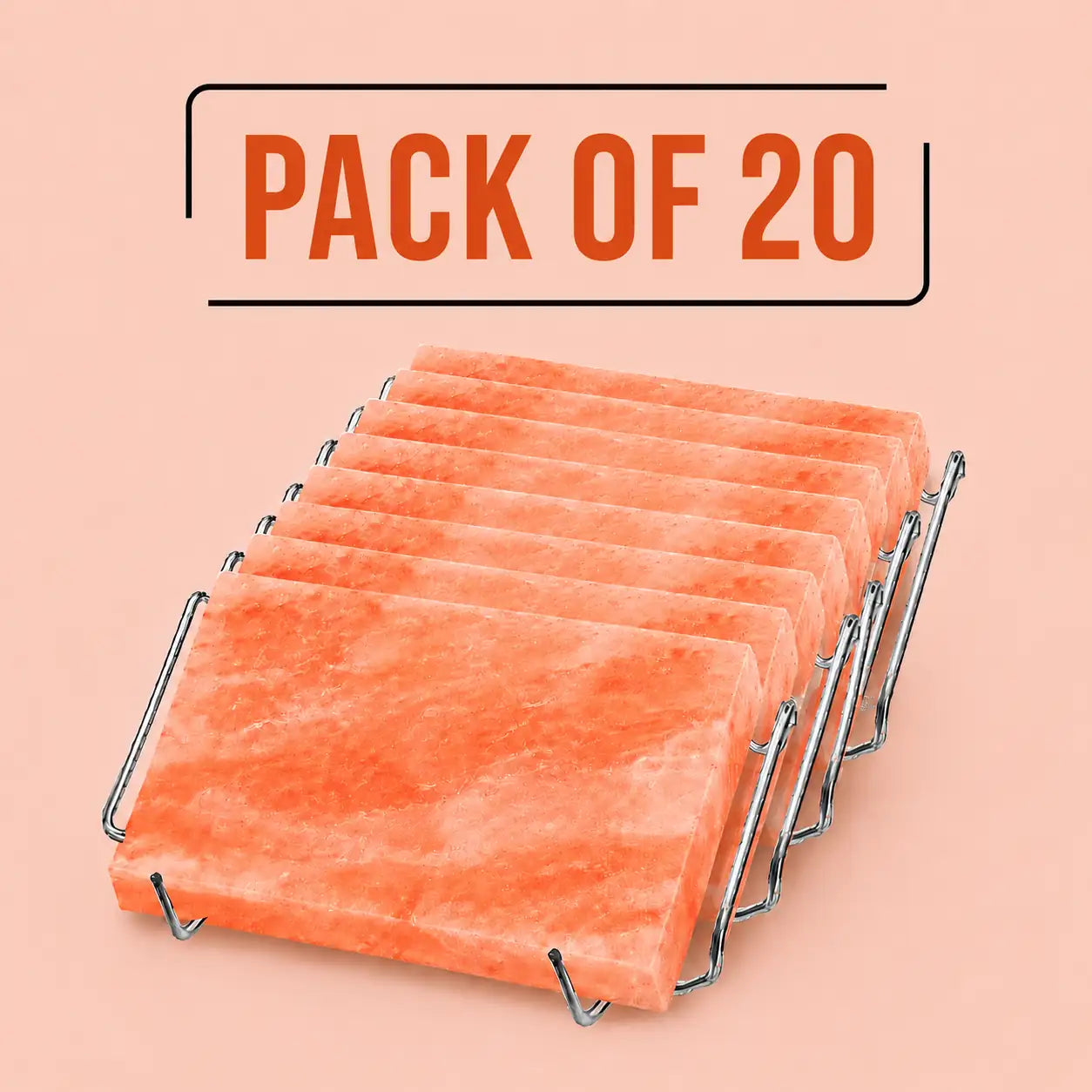 Cooking Salt Block 12"×8"×1", Pack of 20