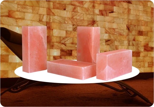 Himalayan salt bricks for wall - Salt Bricks