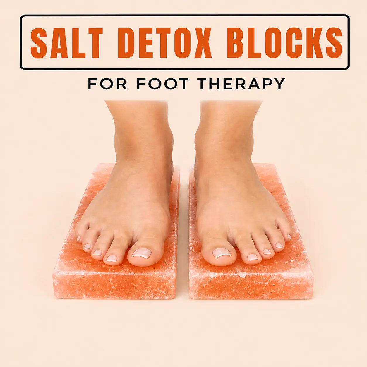 Salt Detox Blocks for Foot Therapy