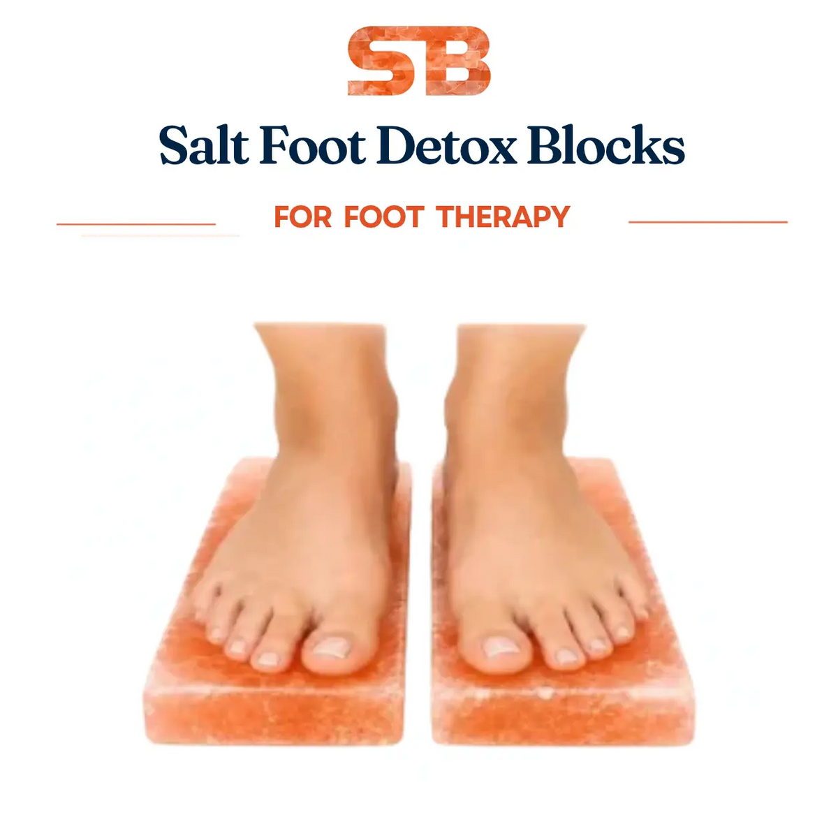Salt Detox Blocks for Foot Therapy