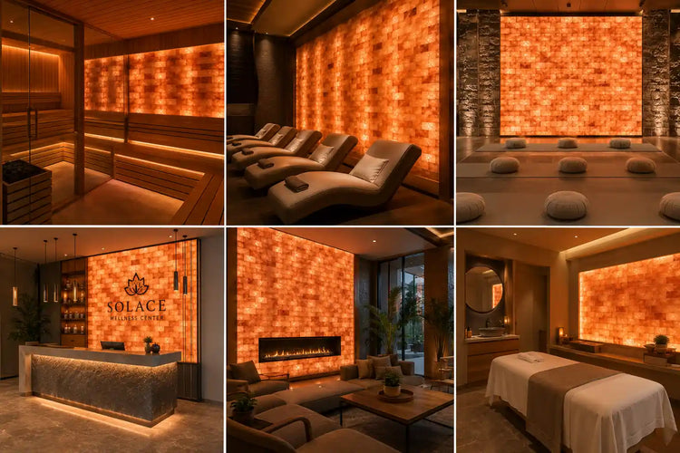 Himalayan salt bricks