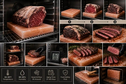 Dry Aging Beef with Himalayan Salt Blocks: A Complete Guide