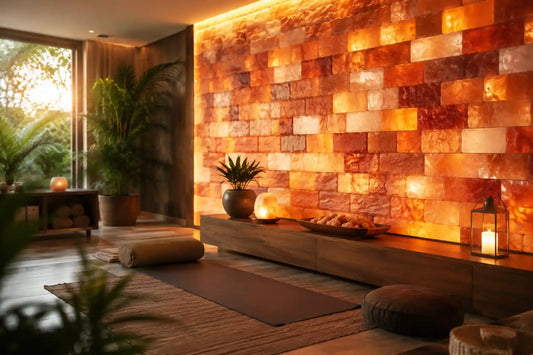 Why Himalayan Salt Bricks Walls Are the Hottest Trend in Wellness Interiors
