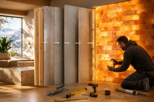 How to Build a Himalayan Salt Wall: A Complete DIY Guide