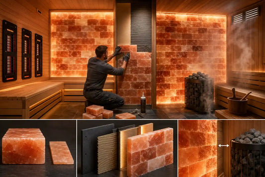 Himalayan Salt for Saunas: Benefits, Safety & Installation Guide