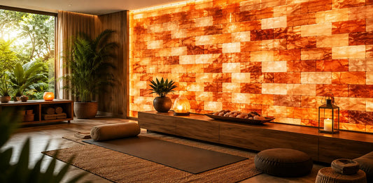 Why Himalayan Salt Bricks Walls Are the Hottest Trend in Wellness Interiors