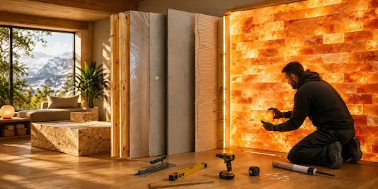 How to Build a Himalayan Salt Wall: A Complete DIY Guide