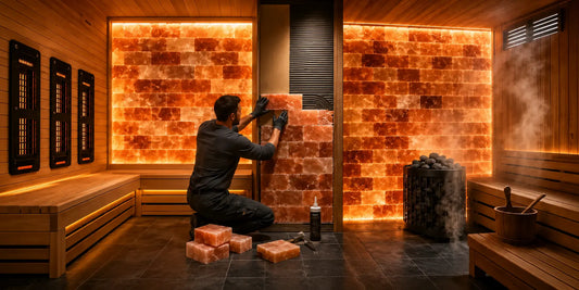Himalayan Salt for Saunas: Benefits, Safety & Installation Guide