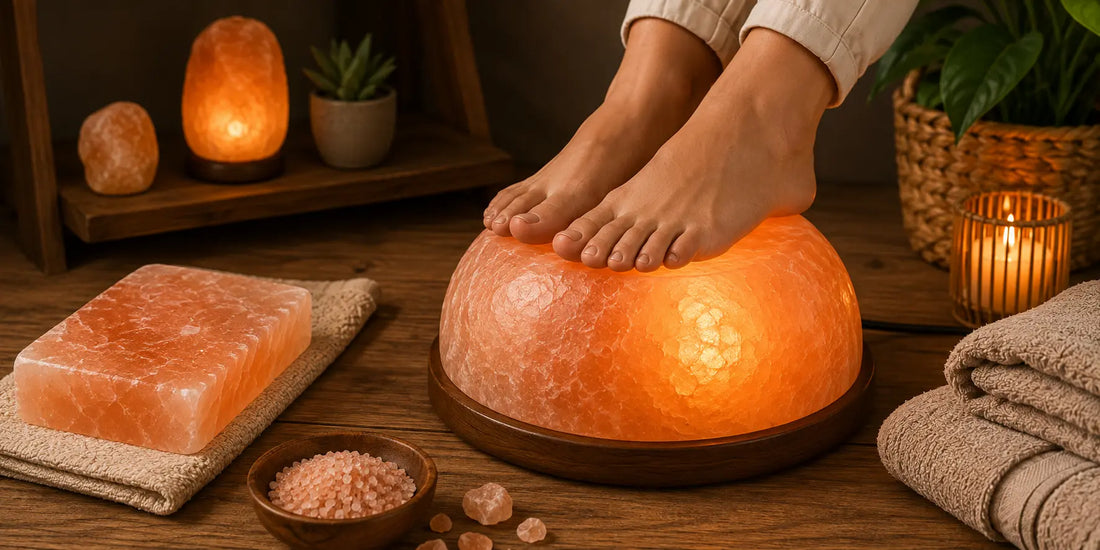 Himalayan Salt Foot Detox Domes