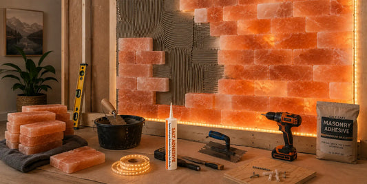 How to Build a Himalayan Salt Wall: A Complete DIY Guide