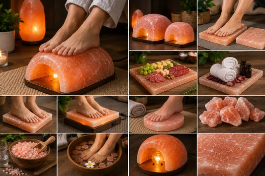Himalayan Salt Foot Detox Domes