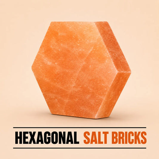 Hexagonal Salt Bricks