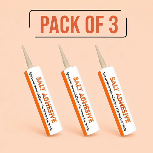 Himalayan Salt Adhesive, Pack of 3 Cartridges