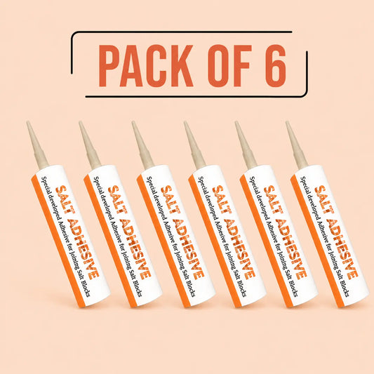 Himalayan Salt Adhesive, Pack of 6 Cartridges