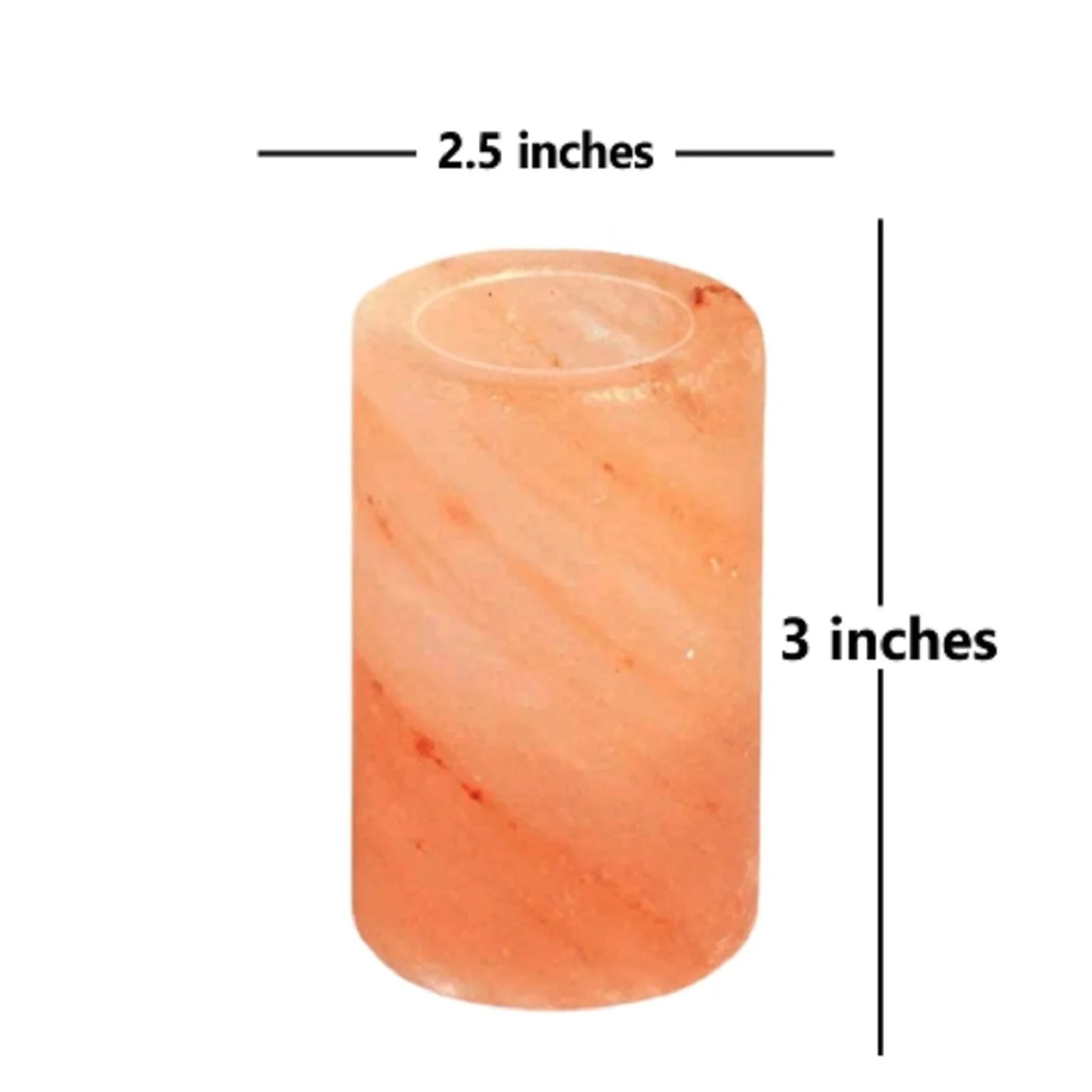 Himalayan Salt Tequila Shot Glass Dimension