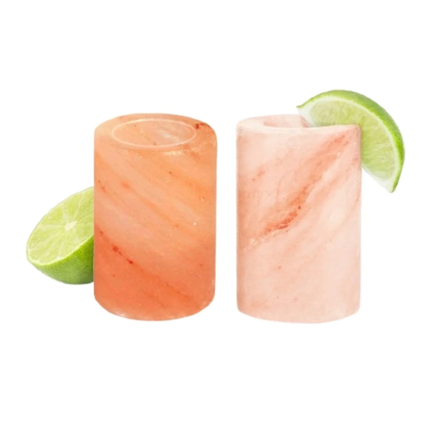 Himalayan Salt Tequila Shot Glass set 2 - Salt Bricks