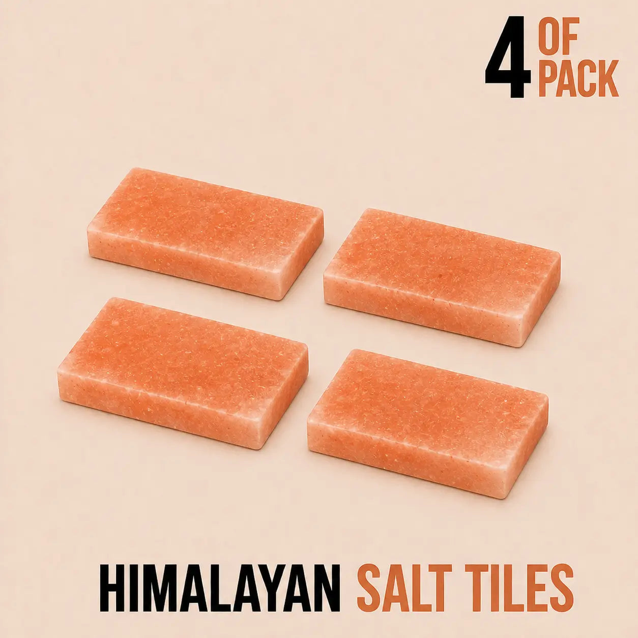 Himalayan Salt Tiles 8" x 4" x 0.75"