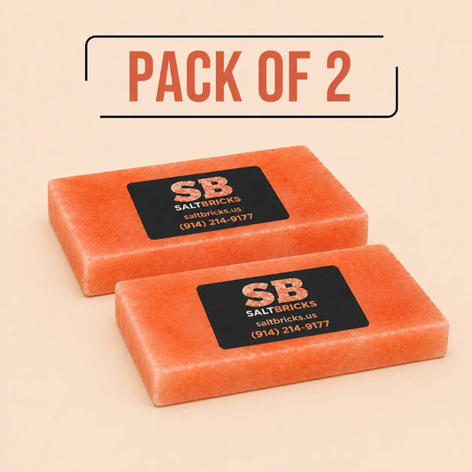 Himalayan Salt Tiles 8" x 4" x 0.75"