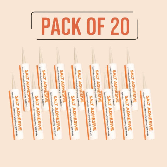Himalayan Salt Adhesive, Pack of 20 Cartridges