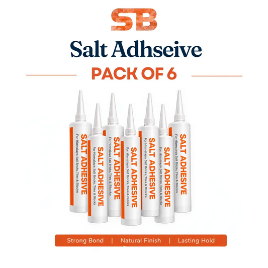 Himalayan Salt Adhesive, Pack of 6 Cartridges