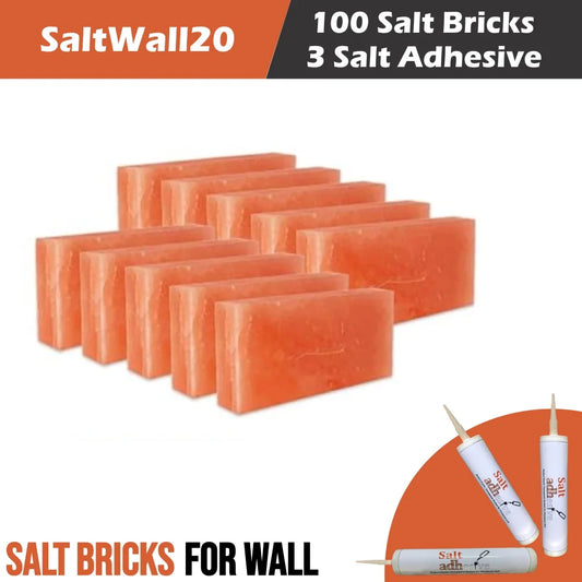 salt bricks wall