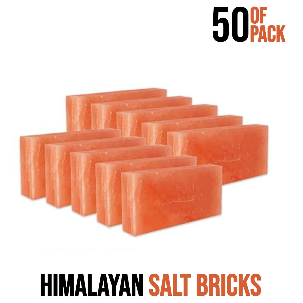 Himalayan salt bricks for wall