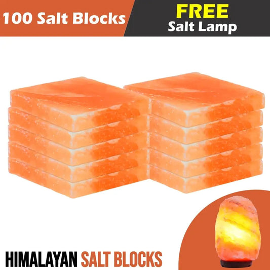 Salt Blocks with Lamp