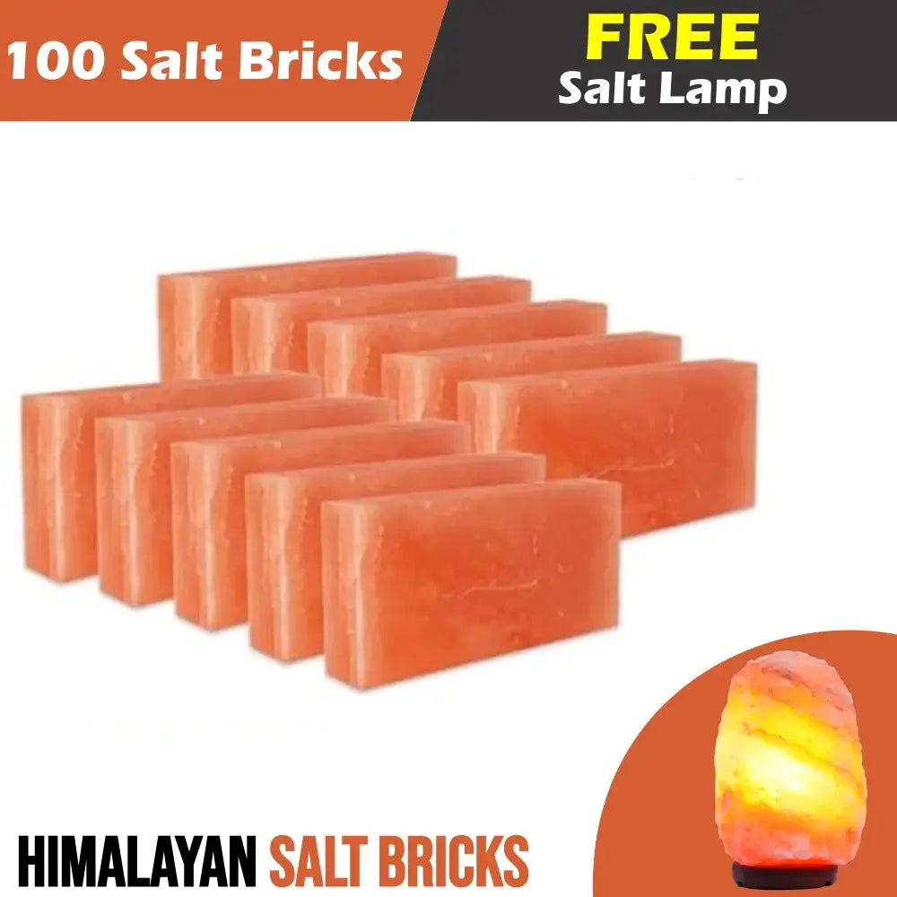 Salt Bricks with Lamp