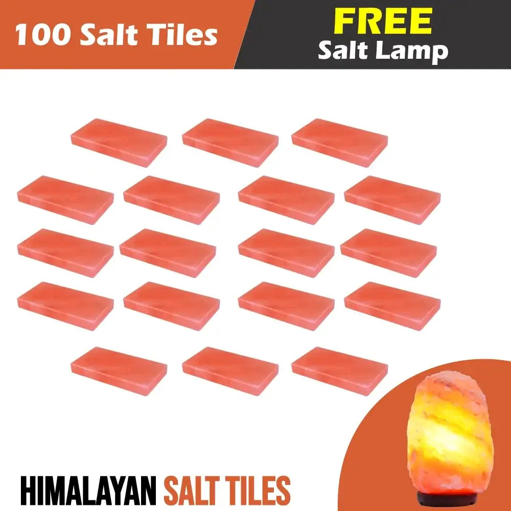 Salt Tiles with Lamp