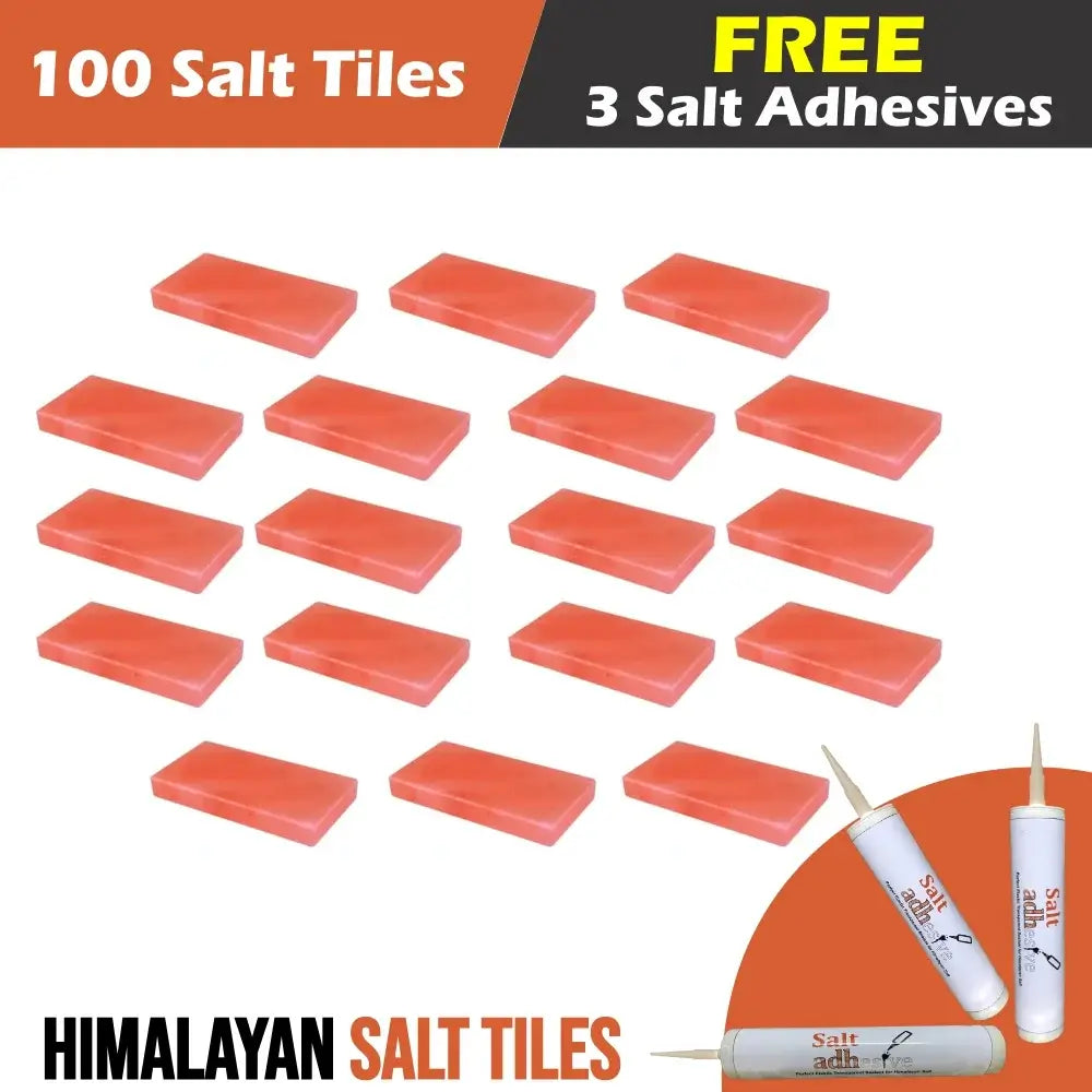 Salt Tiles with adhesives