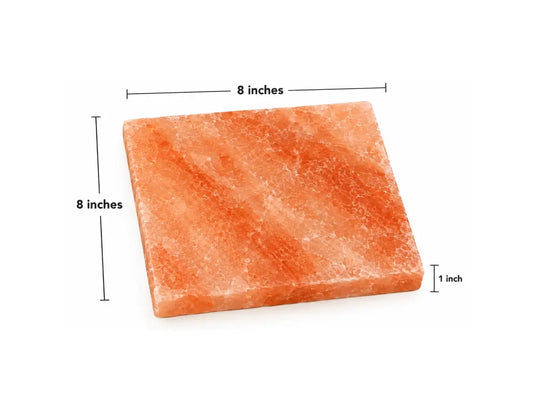 Himalayan Salt Blocks For Sale 8" x 8" x 1"