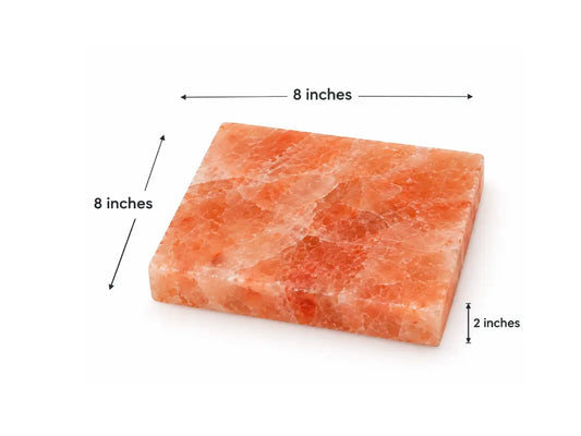 Himalayan Salt Cooking Block 8"×8"×2"