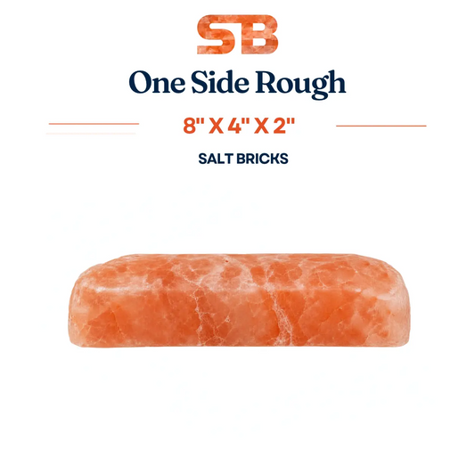 Himalayan Salt Bricks One Side Rough