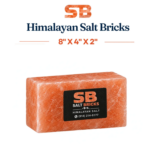 Himalayan Salt Bricks 8x4x2