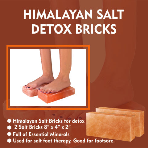 Himalayan Salt detox Bricks Blocks - Salt Bricks